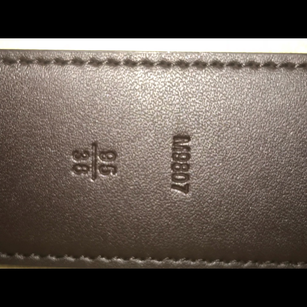 Original Damier Ebene LV belt - Picture 4 of 5